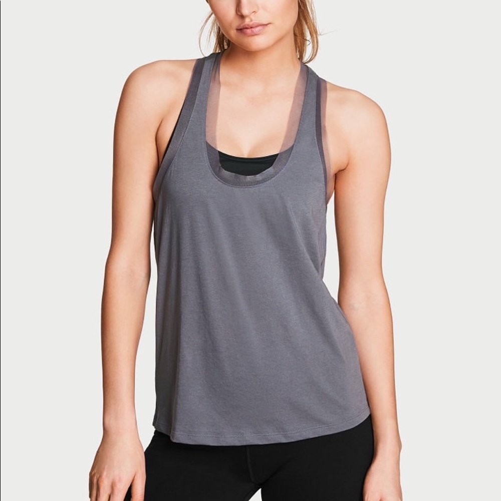Small Victoria Secret Mesh Trim Tank